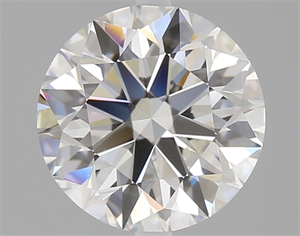 Picture of 2.51 Carats, Round Diamond with Excellent Cut, G Color, IF Clarity and Certified by GIA