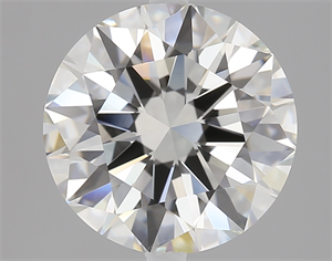 Picture of 2.50 Carats, Round Diamond with Excellent Cut, I Color, VVS1 Clarity and Certified by GIA