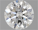 Del inventario de diamantes de laboratorio, 1.50 quilates, Redondo , Color F, claridad VVS2 y certificado GIA