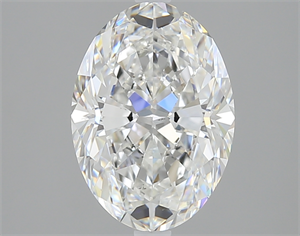 Picture of 3.02 Carats, Oval Diamond with  Cut, F Color, VS2 Clarity and Certified by GIA