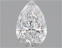 1.50 Carats, Pear Diamond with  Cut, D Color, VVS1 Clarity and Certified by GIA