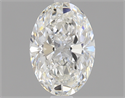 1.01 Carats, Oval Diamond with  Cut, F Color, SI1 Clarity and Certified by GIA