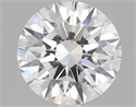 2.56 Carats, Round Diamond with Excellent Cut, E Color, VVS1 Clarity and Certified by GIA