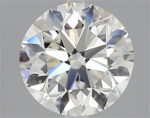 Picture of 3.00 Carats, Round Diamond with Very Good Cut, I Color, VS2 Clarity and Certified by GIA