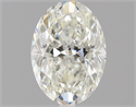 1.50 Carats, Oval Diamond with  Cut, J Color, SI2 Clarity and Certified by GIA