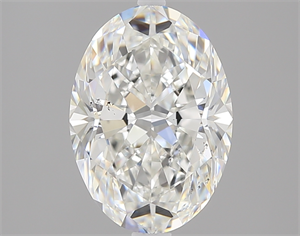 Picture of 2.51 Carats, Oval Diamond with  Cut, G Color, SI1 Clarity and Certified by GIA