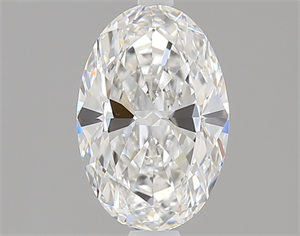 Picture of 1.01 Carats, Oval Diamond with  Cut, F Color, VS1 Clarity and Certified by GIA