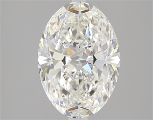 Picture of 3.01 Carats, Oval Diamond with  Cut, H Color, VS2 Clarity and Certified by GIA