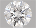 0.41 Carats, Round Diamond with Excellent Cut, E Color, VVS1 Clarity and Certified by GIA