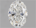 1.01 Carats, Oval Diamond with  Cut, F Color, VS2 Clarity and Certified by GIA