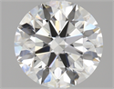 2.09 quilates, Redondo Diamante , Color F, claridad VVS1 y certificado por GIA