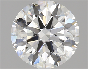 Picture of 2.09 Carats, Round Diamond with Excellent Cut, F Color, VVS1 Clarity and Certified by GIA