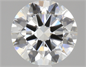 2.01 Carats, Round Diamond with Excellent Cut, G Color, VS1 Clarity and Certified by GIA