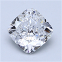 1.50 Carats, Cushion Diamond with  Cut, D Color, VS2 Clarity and Certified by GIA