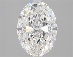 Picture of 3.01 Carats, Oval Diamond with  Cut, F Color, SI1 Clarity and Certified by GIA