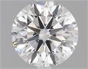 Del inventario de diamantes de laboratorio, 1.08 quilates, Redondo , Color D, claridad VVS1 y certificado GIA