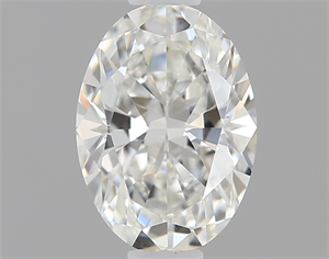 Picture of 0.50 Carats, Oval Diamond with  Cut, H Color, IF Clarity and Certified by GIA