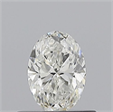 Diamante Natural 0.50 quilates, Ovalado , Color H, claridad VS2 y certificado GIA