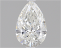 0.50 Carats, Pear Diamond with  Cut, F Color, VS1 Clarity and Certified by GIA