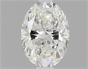 0.50 Carats, Oval Diamond with  Cut, G Color, VS1 Clarity and Certified by GIA