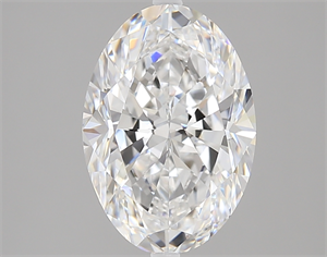 Picture of 3.01 Carats, Oval Diamond with  Cut, E Color, VS1 Clarity and Certified by GIA