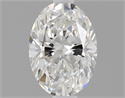 0.50 Carats, Oval Diamond with  Cut, F Color, VS2 Clarity and Certified by GIA