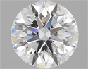 Del inventario de diamantes de laboratorio, 3.01 quilates, Redondo , Color E, claridad VS1 y certificado GIA