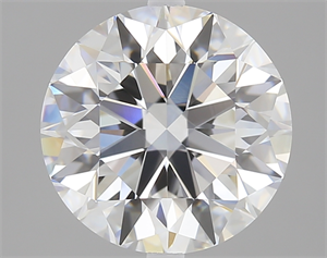 Picture of 3.01 Carats, Round Diamond with Excellent Cut, E Color, VS1 Clarity and Certified by GIA