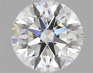 Picture of 2.01 Carats, Round Diamond with Excellent Cut, G Color, SI1 Clarity and Certified by GIA