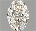 Diamante Natural 0.55 quilates, Ovalado , Color I, claridad VVS2 y certificado IGI