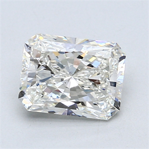 Picture of 1.30 Carats, Radiant Diamond with  Cut, H Color, VS1 Clarity and Certified by GIA
