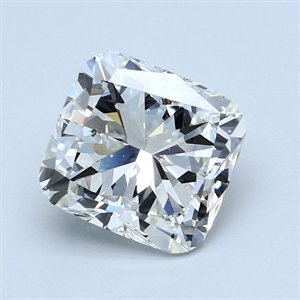 Picture of 3.01 Carats, Cushion Diamond with  Cut, J Color, SI1 Clarity and Certified by GIA