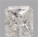 Natural Diamond 0.90 Carats, Radiant with  Cut, G Color, SI2 Clarity and Certified by IGI
