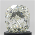 Diamante Natural 1.03 quilates, Del cojín , Color L, claridad VS1 y certificado GIA