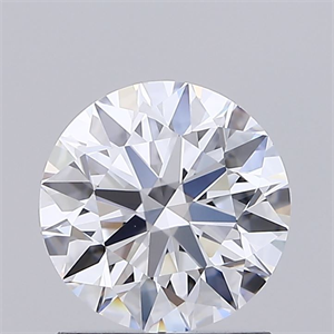 Picture of Lab Grown Diamond 1.20 Carats, Round with Ideal Cut, D Color, VVS2 Clarity and Certified by IGI