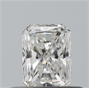 Natural Diamond 0.32 Carats, Radiant with  Cut, G Color, VVS1 Clarity and Certified by GIA