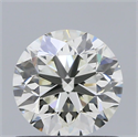 Natural Diamond 0.80 Carats, Round with Very Good Cut, K Color, VVS2 Clarity and Certified by GIA