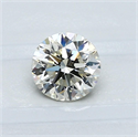 Natural Diamond 0.70 Carats, Round with Very Good Cut, L Color, VVS2 Clarity and Certified by GIA