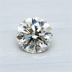Picture of Natural Diamond 0.70 Carats, Round with Very Good Cut, L Color, VVS2 Clarity and Certified by GIA