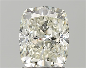 Foto Diamante Natural 1.50 quilates, Del cojín , Color K, claridad VVS1 y certificado GIA de