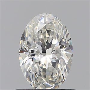 Picture of Natural Diamond 0.62 Carats, Oval with  Cut, G Color, VS2 Clarity and Certified by GIA