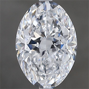 Picture of Natural Diamond 1.70 Carats, Oval with  Cut, D Color, SI1 Clarity and Certified by GIA