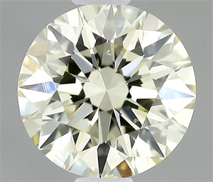 Picture of Natural Diamond 0.40 Carats, Round with Excellent Cut, N Color, VS2 Clarity and Certified by IGI