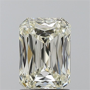 Picture of Natural Diamond 1.70 Carats, Radiant with  Cut, M Color, VS1 Clarity and Certified by GIA