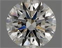 Natural Diamond 0.94 Carats, Round with Excellent Cut, I Color, VS2 Clarity and Certified by GIA
