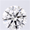 Lab Grown Diamond 5.94 Carats, Round with Excellent Cut, D Color, VS1 Clarity and Certified by GIA