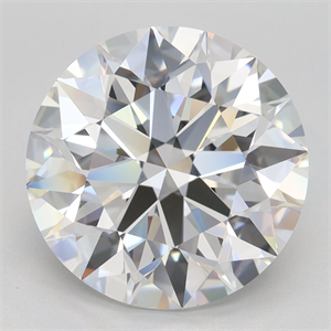 Picture of Lab Grown Diamond 5.60 Carats, Round with Excellent Cut, E Color, VVS1 Clarity and Certified by GIA