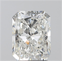 Natural Diamond 2.02 Carats, Radiant with  Cut, H Color, SI1 Clarity and Certified by GIA