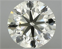 Natural Diamond 0.80 Carats, Round with Very Good Cut, M Color, VS2 Clarity and Certified by IGI