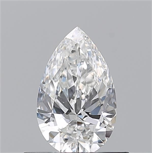 Picture of Natural Diamond 0.50 Carats, Pear with  Cut, F Color, VS2 Clarity and Certified by GIA